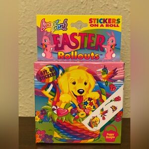 Vintage, sealed Lisa Frank Easter Rollouts Stickers